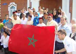 марокканские школьники в ногинской мечети