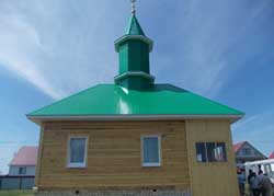 мечеть в русском селе