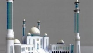 Большая мечеть в Душанбе