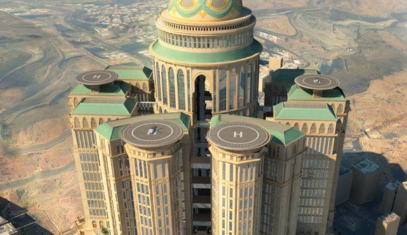 Самый большой отель в мире будет построен в Мекке