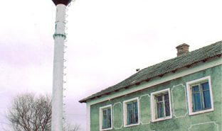 Крымчане возвели минарет на собственные средства минарет